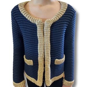 3.1 Phillip Lim Cropped Knit Sweater Jacket